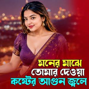 মনের মাঝে তোমার দেওয়া কষ্টের আগুন জ্বলে | Moner Maje Tomar Deowa Koster Agun Jole (Female Version)