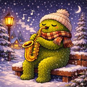 Cozy Winter Saxophone Jazz