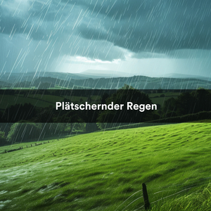 Plätschernder Regen