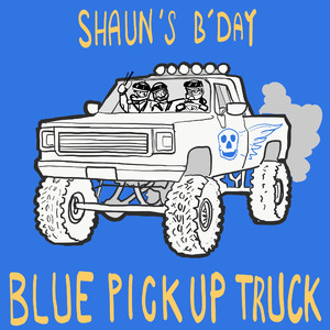 Blue Pickup Truck
