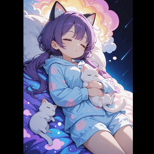 にゃんにゃん🌟ねこねこライフ by Austere Flowers