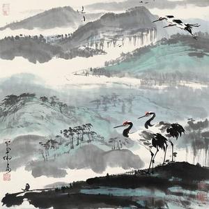 晴空鹤舞