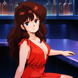 夜のシルエット