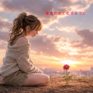 道端に咲く花のように