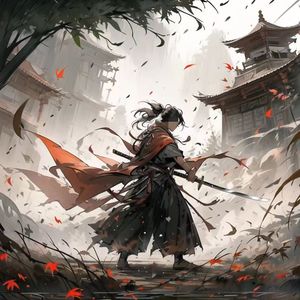 就像最后一个武士挥出的最后一刀一样