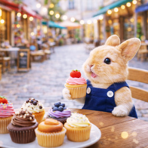 カップケーキができたよ