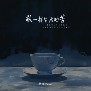 敬一杯生活的苦