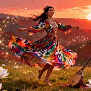 葡萄架下的琴声