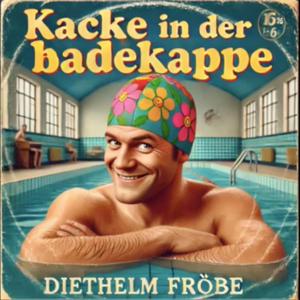 Kacke in der Badekappe