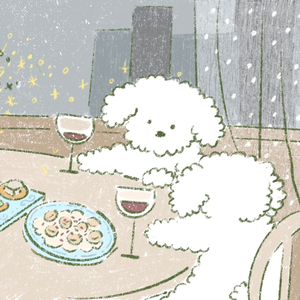 밤이 늦도록 내 소중한 사람이랑 보내는 진한 시간