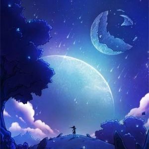 在星河清浅的夜 你坠入我的梦里