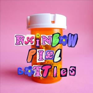 Rainbow Pill Bottles