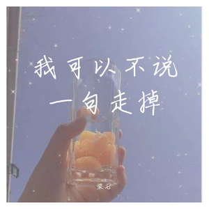 我可以不说一句走掉 伴奏