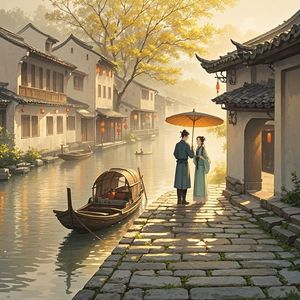 梦里江南遇故人