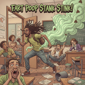 I Farted in Class! (Farting in Class with Some Stinky Gas, I Better Get a Bathroom Pass) (Funny Comedy Reggae Jamaican Rock Version)