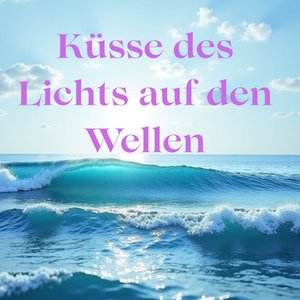 Schimmernde Spuren im Sand