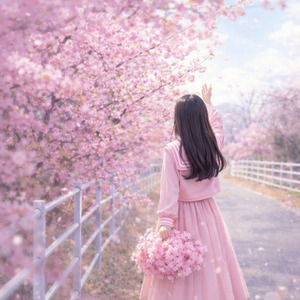 樱花盛开的季节