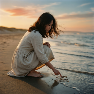 沙滩上的名字 （A Name Written in the Sand） by 曜蓝殿下