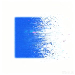 褪色的蓝