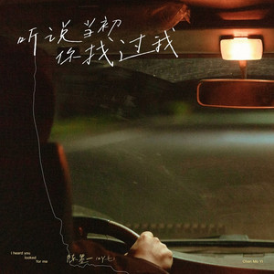 听说当初你找过我