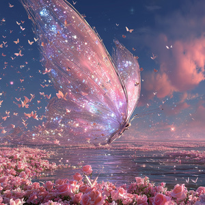 蝶舞 (蝶域|林俊廷科技艺术展音乐)