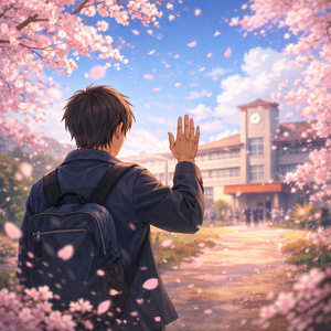 桜は道標