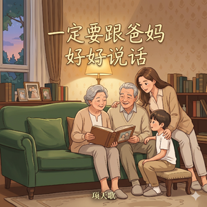 一定要跟爸妈好好说话