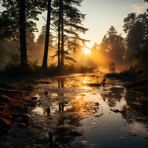 Reflexiones Aterciopeladas Del Arroyo