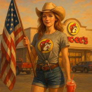 Fourth of July at Buc-ee's