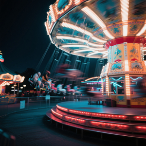 Midnight Carousel Glow