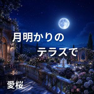 月映る泉