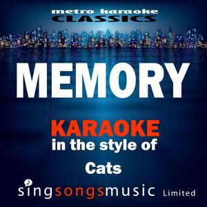 Memory (In the Style of Cats the Musical) [Karaoke Version]