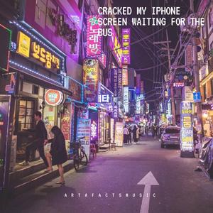 Cracked My Iphone Screen Waiting for the Bus