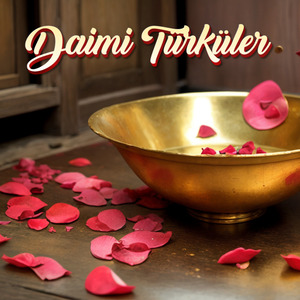 Altın Tasta Gül Kuruttum