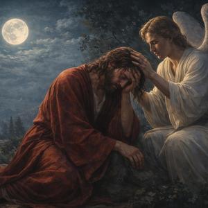 “Ángeles de Consuelo”(Inspirada en Lucas 22:43)