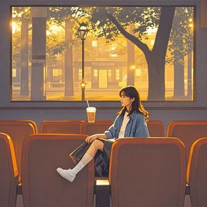 一个人看电影