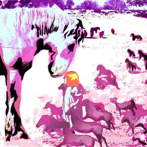 Pele de porcelana e olhos de vidro