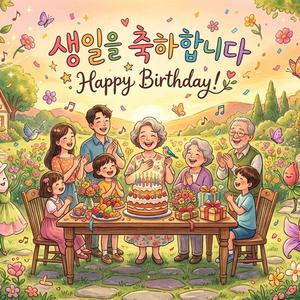 생일을 축하합니다
