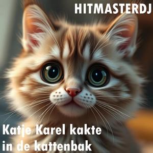 Katje Karel kakte in de kattenbak