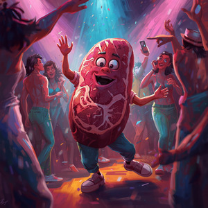 Cai de boca na chuleta