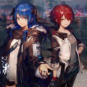 赤火蓝焰（能天使x莫斯提马）【洛天依&乐正绫】（明日方舟同人曲）