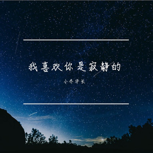 我喜欢你是寂静的