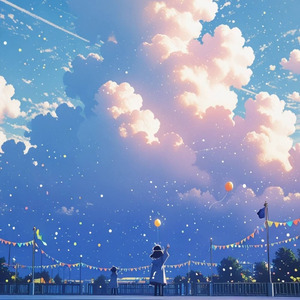 きらめく通り、夢は進行中