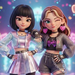 kobra pop jenna et kitana