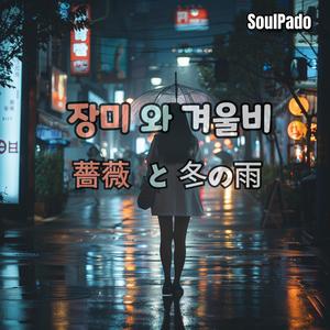 장미와 겨울비