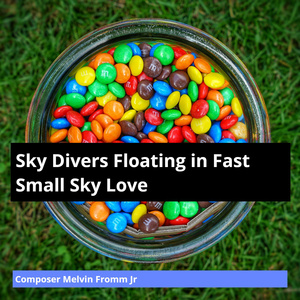 Sky Divers Floating in Fast Small Sky Love