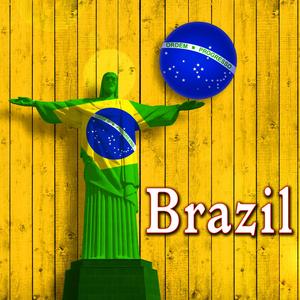 Rio De Janeiro Airport Main Hall with Hum of Voices & Public Address System