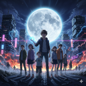 Party Moon (Cover) by (⸝⸝◕ ⩊ ◕⸝⸝)