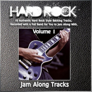 Hard Rock Style Backing Trax Jam Track Play Along - E 85