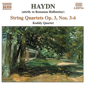 String Quartet in F Major, Op. 3, No. 5, Hob.III:17, "Serenade" (attrib. to Hoffstetter):I. Presto
